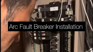 Arc Fault Breaker Installation by Xpert Electric homeimprovement homedecor home renovation [upl. by Rosenquist257]