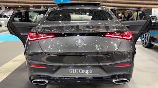 New MERCEDES GLC Coupe 2024  PRACTICALITY test amp TRUNK SPACE GLC 300 e 4MATIC [upl. by Deer]