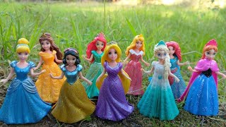 ASMR 5 MYSTERY SURPRISES Disney Princess Miniature Dolls Satisfying Unboxing NO Talking Video DIY [upl. by Swehttam]