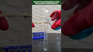 Analytical chemistry  cupric ion  cu2 ions using NaOH  Identification of cations [upl. by Endres215]