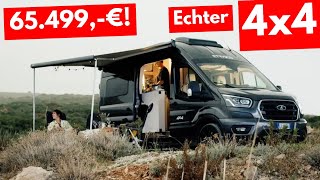 BILLIGSTER 4X4 WOHNMOBIL VAN DEUTSCHLANDS Hymer Etrusco CV 600 DF 4x4 [upl. by Leonardi]