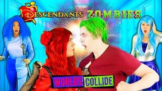 DESCENDANTS ZOMBIES Worlds COLLIDE [upl. by Ahsenyl564]