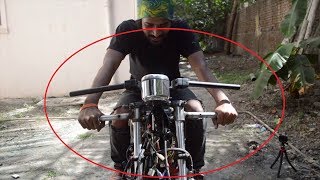 cafe racer handle installation and side panel  BSB VLOGS [upl. by Ayhtak]