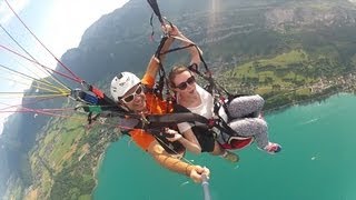 Parapente en tandem sur le lac dAnnecy [upl. by Maryl]