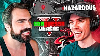 GTA 5 Speedrunner vs Pro Stunter DarkViperAU vs Hazardous  GTAGuessr Versus 15 [upl. by Aeresed]