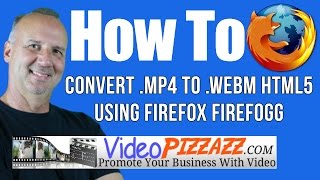 How To Convert mp4 To webm HTML5 Using Firefox Plugin Firefogg [upl. by Sharl]