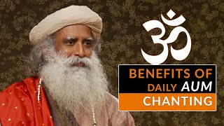 🕉️Sadhguru  Benefits of AUM Chanting  OM Chanting [upl. by Eyatnod]