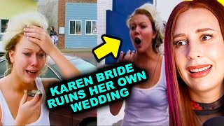 the KAREN of all bridezillas  REACTION [upl. by Pellet]