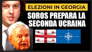 ELEZIONI PARLAMENTARI IN GEORGIA LE MANOVRE DELLUE E DELLA NATO [upl. by Nylorak]