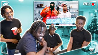 DRUSKI  NO MORE SOCIAL MEDIA FT KAIRO KEYZ  REACTION [upl. by Idnahr]