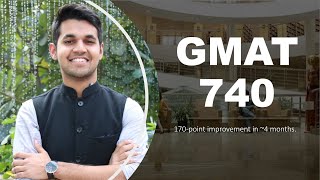 GMAT 570 to 740 170point improvement in 4 months [upl. by Yllah689]