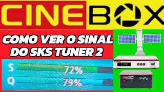 CINEB0X COMO VER SINAL SKS TUNER 2 [upl. by Atel]