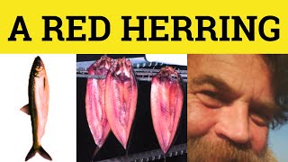 A Red Herring  Red Herring Meaning  Red Herring Examples  Idioms  British English Pronunciation [upl. by Vandyke]