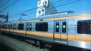 Koenji to Nakano Chuo Line 高円寺駅中野駅 各駅中央線 130312hdc [upl. by Bentlee]