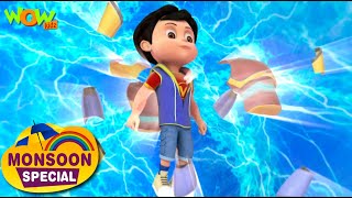 Vir Aur Aliens  Vir The Robot Boy Monsoon Special Compilation  41  Cartoon for kids wowkidz [upl. by Daahsar]