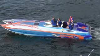 POWER BOATS POKER RUN ARENDAL NORWAY 24062023 [upl. by Cud810]