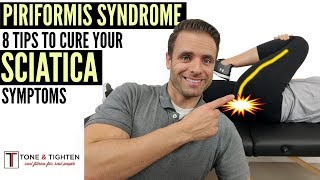 Sciatica Pain Relief For Piriformis Syndrome  Stretches and Exercises [upl. by Ilanos]