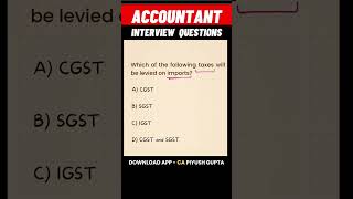 Accountant Interview Questions amp Answers Series Shorts Accountant [upl. by Leotie]