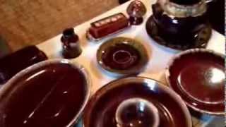 How to collect brown drip pottery [upl. by Ihsorih]