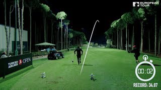 The Fastest Hole of Golf Part 2  Guinness World Records 2017 [upl. by Okiron363]