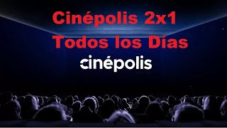 Cinepolis 2x1 Con Cualquier Tarjeta 2022  2023  Nuevo Método [upl. by Adamsun801]