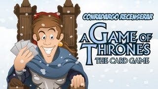 A Game of Thrones The Card Game ConraDargo Recenserar [upl. by Suciram]