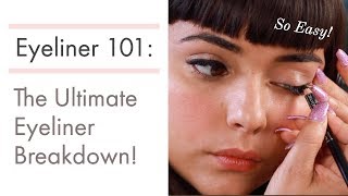 Eyeliner 101 Everything You Need To Know  How to Apply Pencil Liner [upl. by Philomena220]