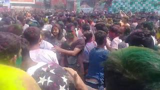 Holi in Birtamod Jhapa Nepal [upl. by Ellebanna]