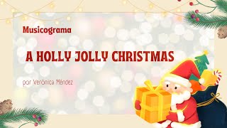 Musicograma A HOLLY JOLLY CHRISTMAS [upl. by Clintock]