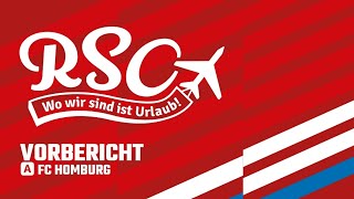 Vorbericht FC Homburg  TSV Steinbach Haiger I RSO Reisen  Talk [upl. by Imtiaz]