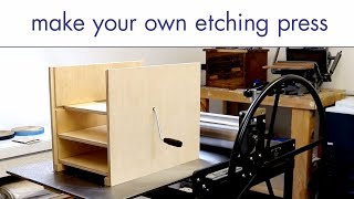 Make your own etching press from a pasta machine [upl. by Arotahs]