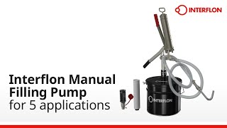 Interflon Manual Filling Pump 13L [upl. by Fremont46]