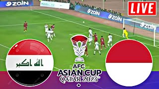 Iraq vs Indonesia Live Score Ruslt football  AFC Asian Cup 2024  Indonesia Vs Iraq [upl. by Annirtak]