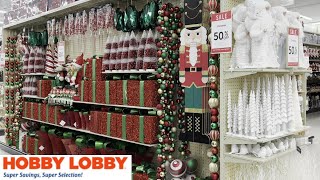 NEW AT Hobby Lobby Christmas 2024 Shopping shop with me Hobby lobby shoppingstore walkthrough [upl. by Keavy]