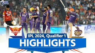 KKR vs SRH Qualifier 1 IPL Highlights Kolkata vs Hyderabad  Full Match Highlights [upl. by Jeramie924]