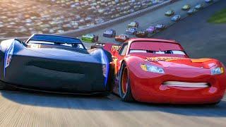 CARS 3 All Movie Clips  Lightning McQueen vs Jackson Storm 2017 [upl. by Laurice464]