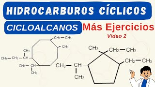 Nomenclatura de CICLOALCANOS con FÓRMULA MOLECULAR [upl. by Lammond912]