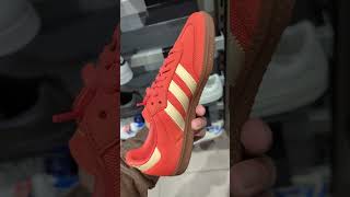 Adidas Samba ORANGE Review Style Sneakers Ideas Outfit Fashion [upl. by Eudosia]