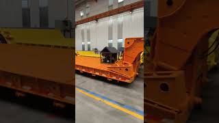 155000 Fontaine Renegade XN20 extendable lowboy trailer trucking heavyequipment heavyhaul [upl. by Siraf]