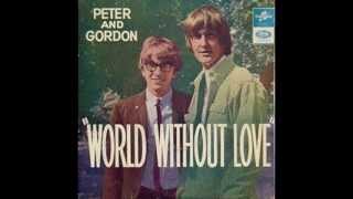 WORLD WITHOUT LOVE PETER AND GORDON KARAOKE STYLE [upl. by Cesar107]