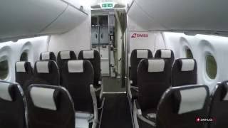 SWISS CS100 Cabin Lookaround 4K [upl. by Banwell]