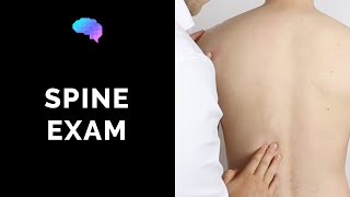 Spine Examination  OSCE Guide  UKMLA  CPSA [upl. by Jael758]