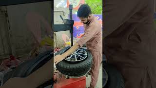 GRENLANDER 185 65 R 15 tyre fittingtyre worknew tyreCar tyreservicenewYouTube [upl. by Ytte]