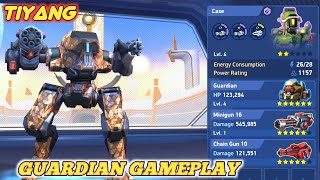 Guardian With Minigun 16 and Chaingun 10 Gameplay  Mech Arena [upl. by Anirba]