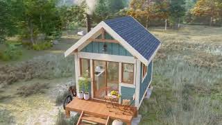 10 x 12 Tiny House Plan [upl. by Zweig776]