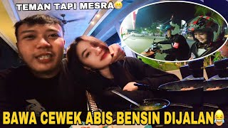 AKANG MV KEHABISAN BENSIN DIJALAN BONCENG MELY‼️ [upl. by Maria]