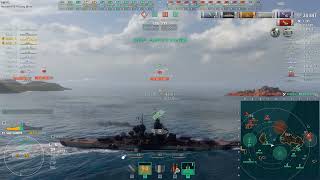 World of Warships 20231217 フランス戦艦 Flandre 分艦隊ランダム戦 WoWs放浪記 [upl. by Winter]