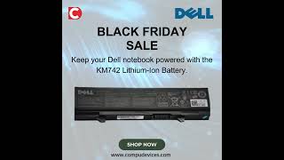 Keep your Dell notebook powered with the KM742 LithiumIon Battery dell notebook battery [upl. by Reisfield]