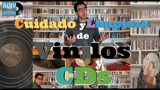 Cuidado y Limpieza de CDs y Vinilos [upl. by Sabino31]