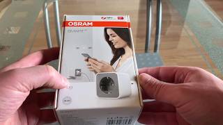 Osram Lightify Smart Plug smarte SteckdoseUnboxingEinrichtendeutsch [upl. by Nerak90]